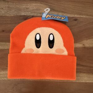 Bioworld Kirby Waddle Dee Orange Acrylic Beanie Hat Animation Video Game